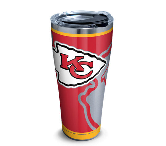Kansas City Chiefs Rush Stainless Steel With Hammer Lid