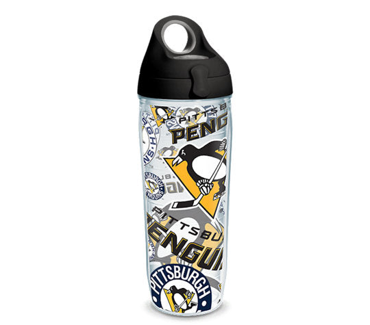 Pittsburgh Penguins - All Over 24oz Water Bottle