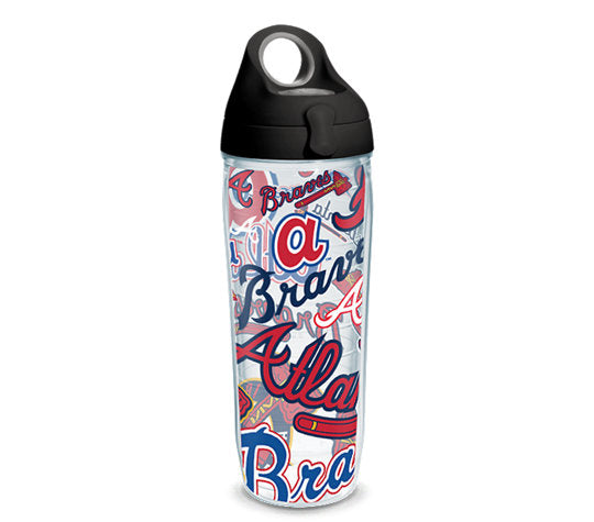 Atlanta Braves - All Over 24oz Water Bottle