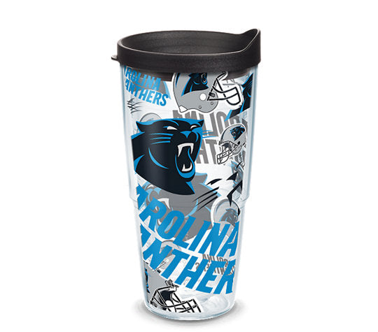Carolina Panthers - All Over Plastic Tumbler