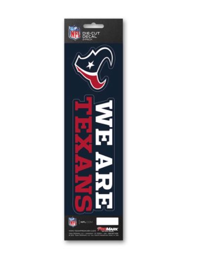 Houston Texans - Team Slogan Decal
