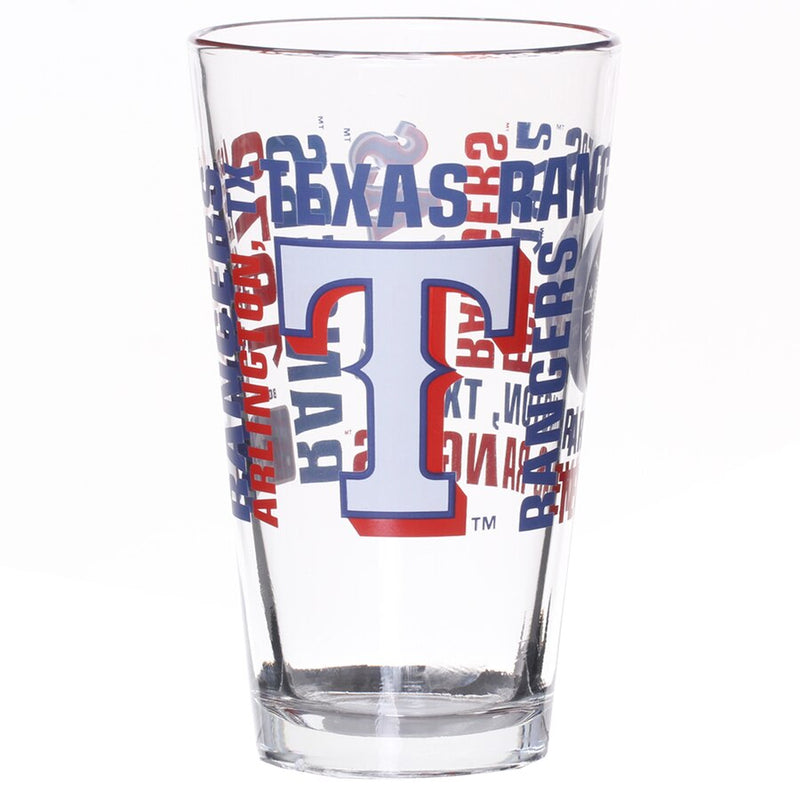 Texas Rangers Pint Glass