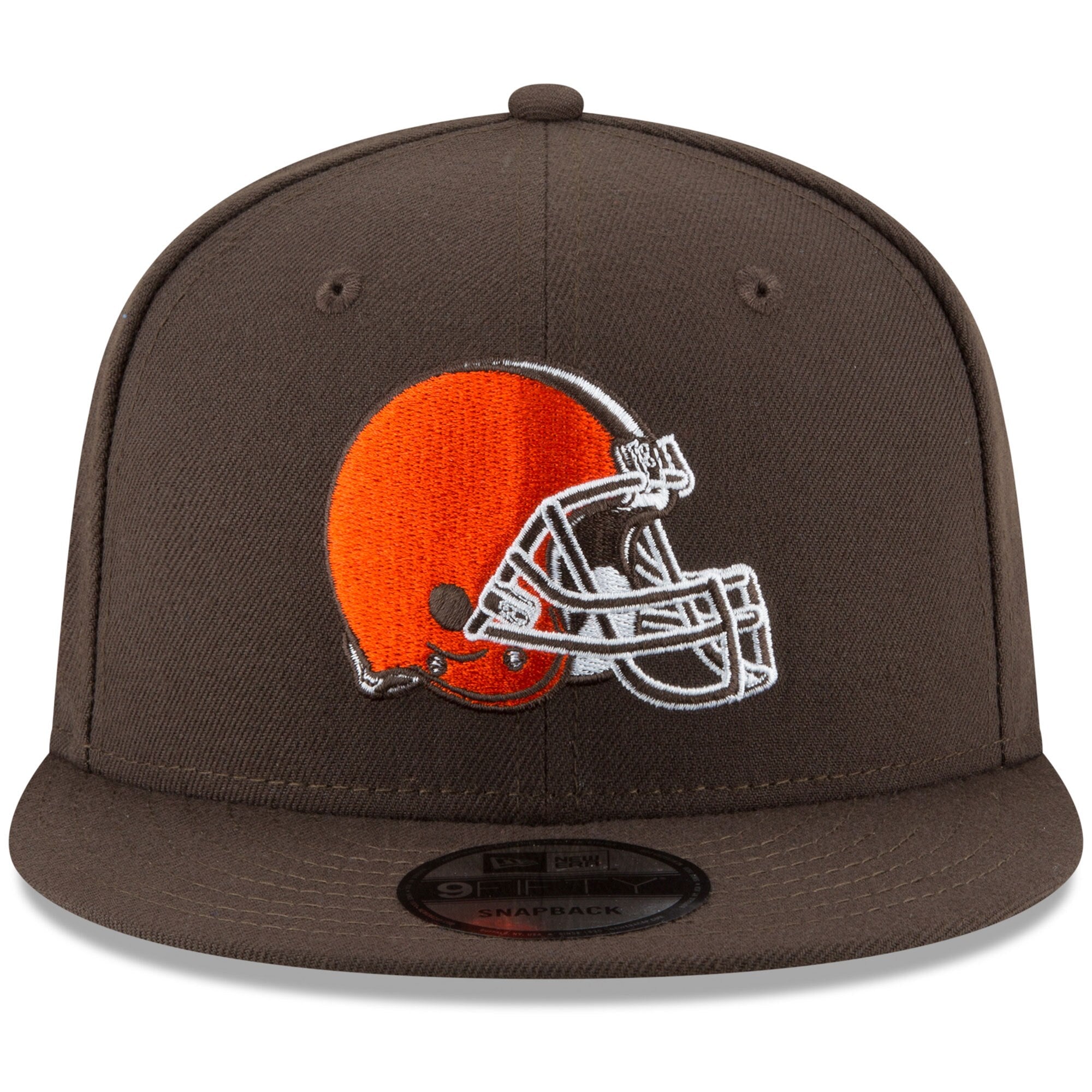 Cleveland Browns - Brown Basic 9Fifty Adjustable Snapback Hat, New Era