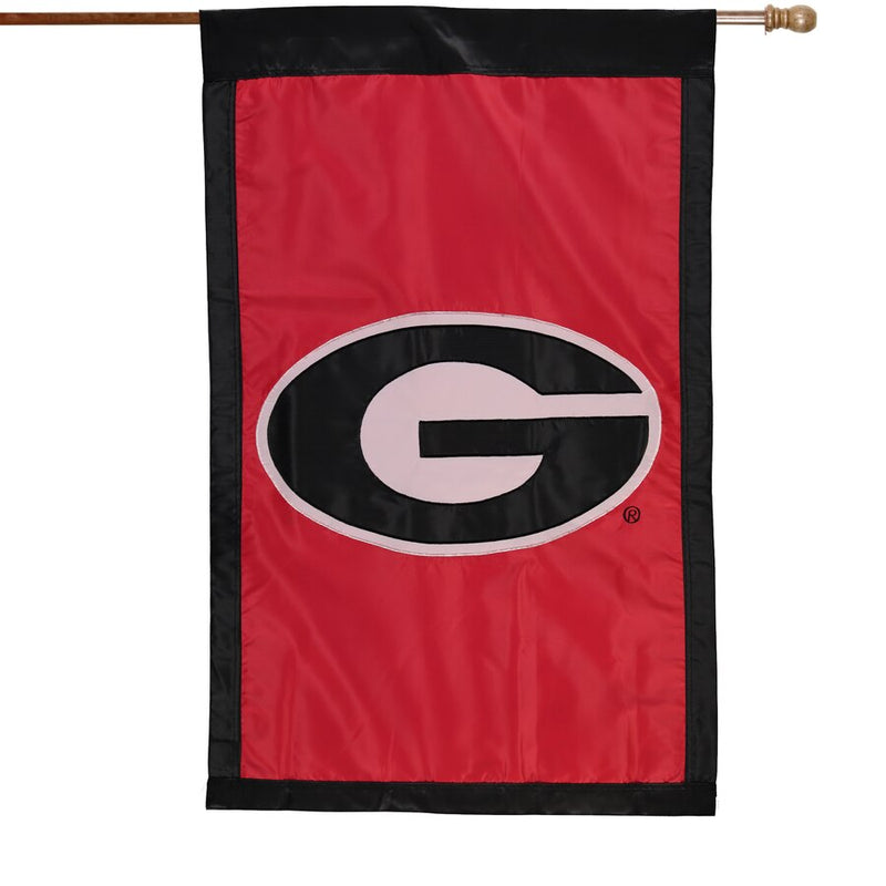 Georgia Bulldogs 28'' x 44'' Team Logo Applique Flag-