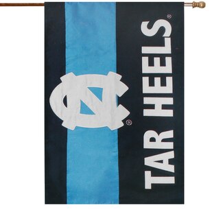 North Carolina Tar Heels - 28" x 44" Double-Sided Embellish House Flag
