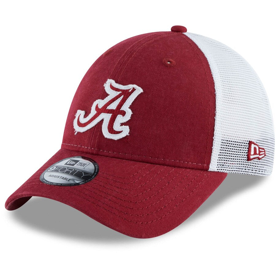 Alabama Crimson Tide - Team 9Forty Adjustable Snapback Trucker Hat, New Era