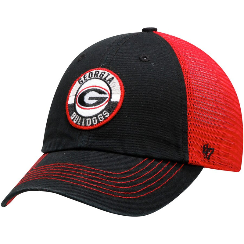 Georgia Bulldogs Porter Clean Up Trucker Adjustable Hat