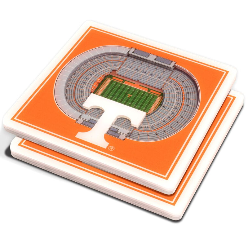 NCAA Tennessee Volunteers 3D StadiumViews Coasters