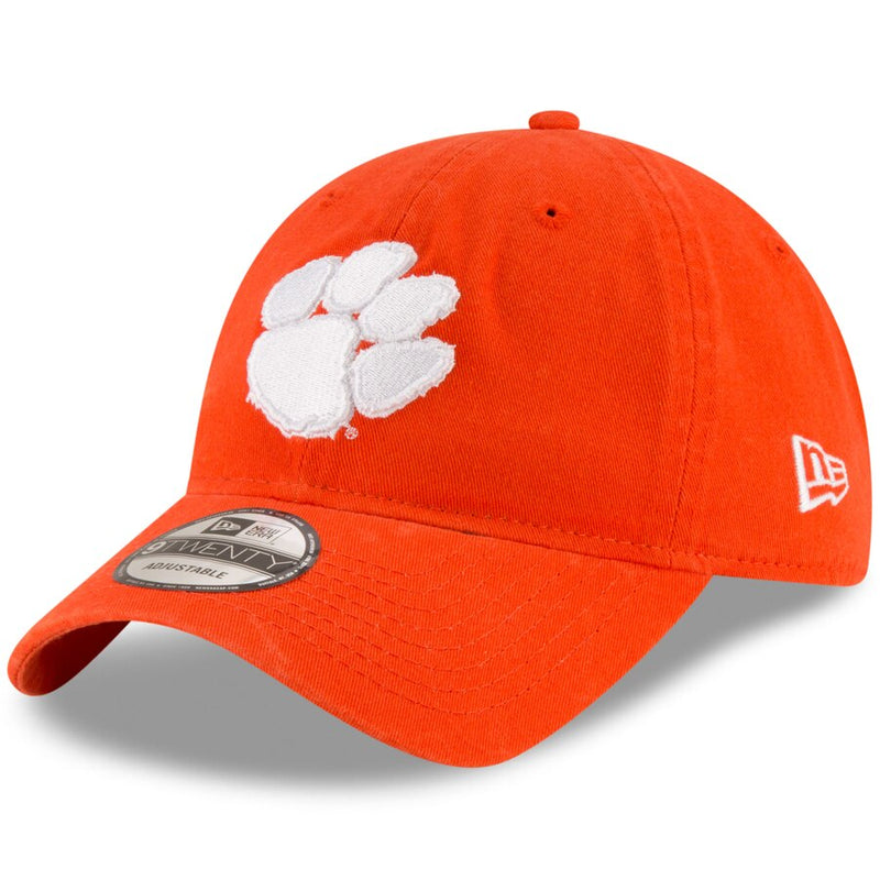 Clemson Tigers New Era Core 9TWENTY Adjustable Hat - Orange