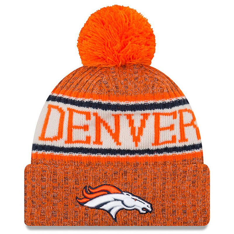Denver Broncos NFL Sideline Cold Weather Official Sport Knit Hat