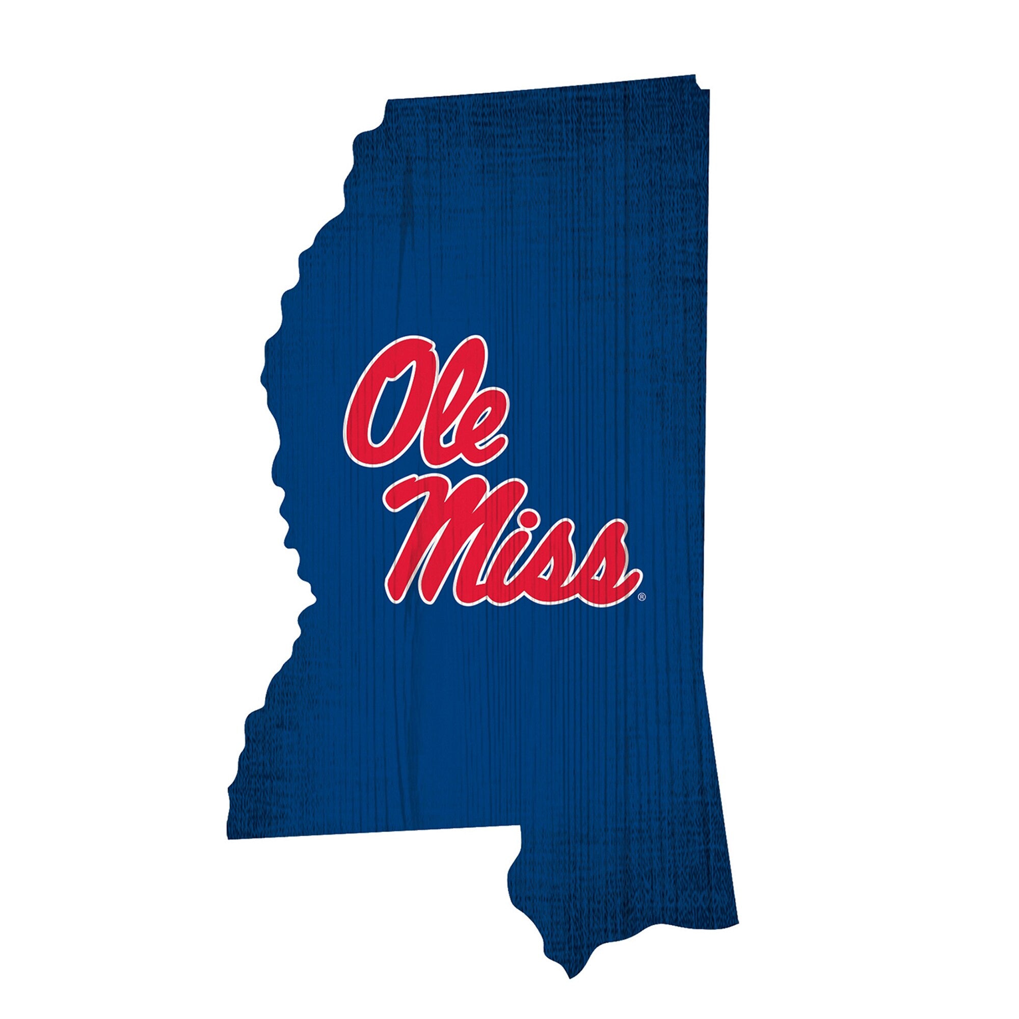 Ole Miss Rebels - Team Color Logo Sign