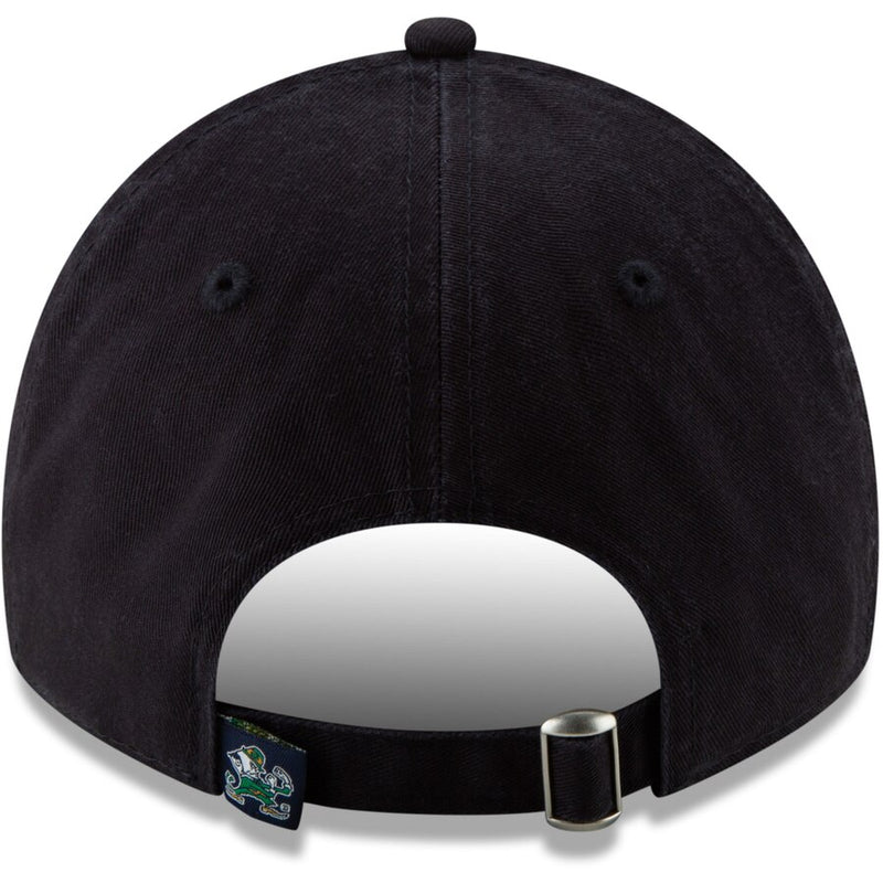 Navy Notre Dame Fighting Irish Primary Logo Core 9TWENTY Adjustable Hat