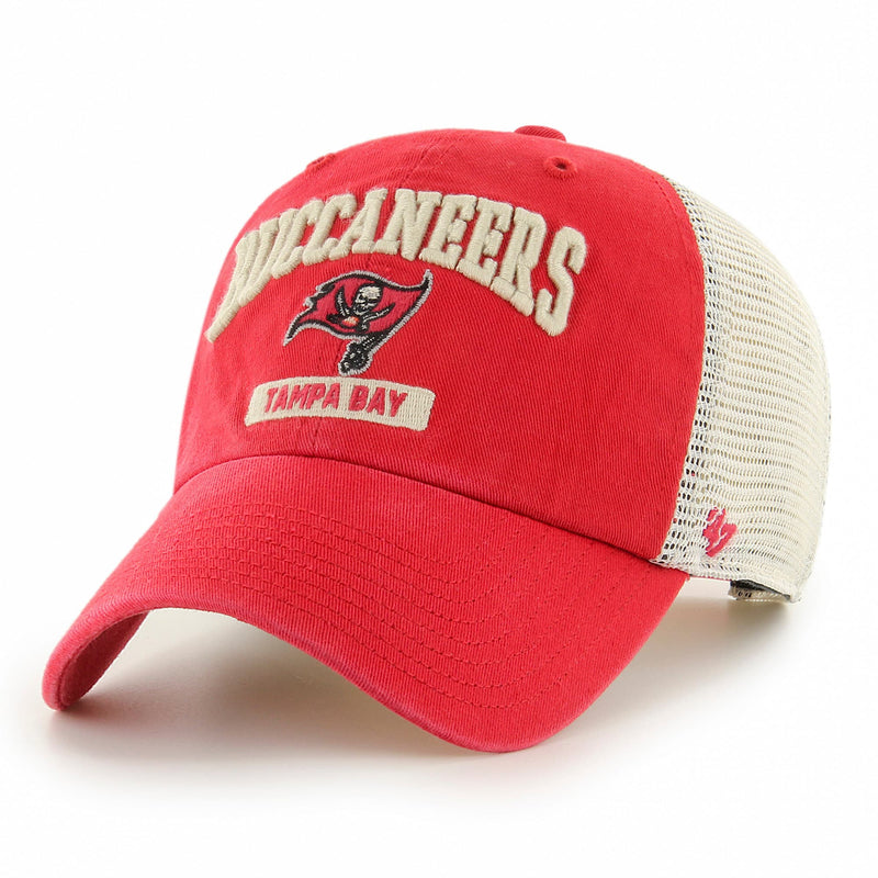 Tampa Bay Buccaneers - Morgantown Trucker Clean Up Hat, 47 Brand
