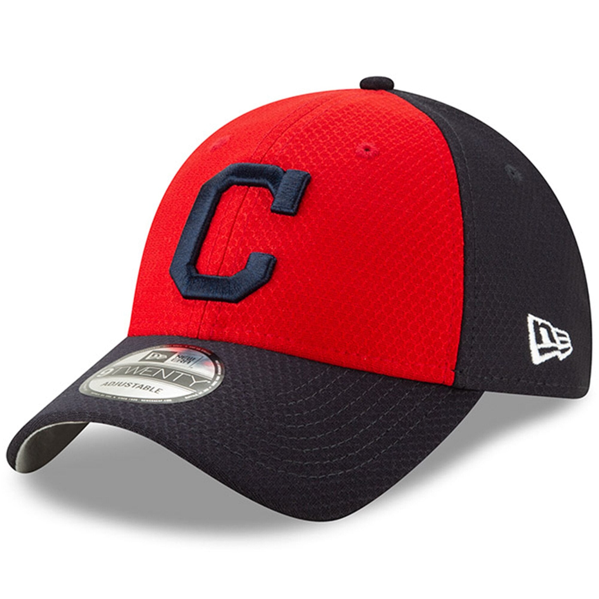 Cleveland Indians New Era Red/Navy 2019 Batting Practice 9TWENTY Adjustable Hat