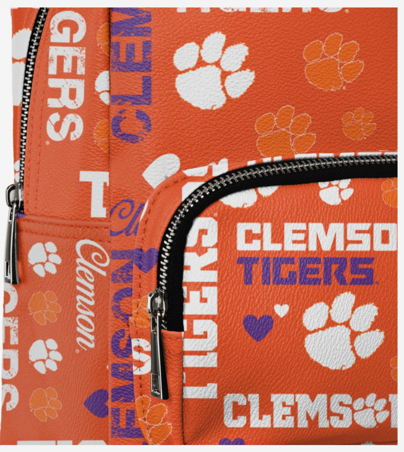 Clemson Tigers - Logo Love Mini Backpack