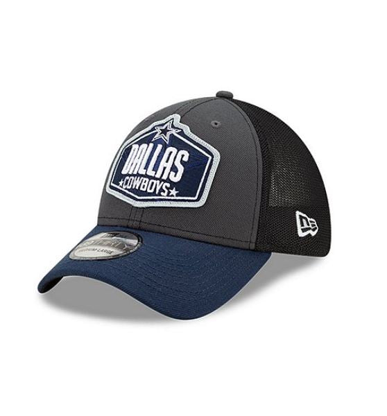 Dallas Cowboys - New Era Men's 2021 Draft Trucker 39Thirty Hat