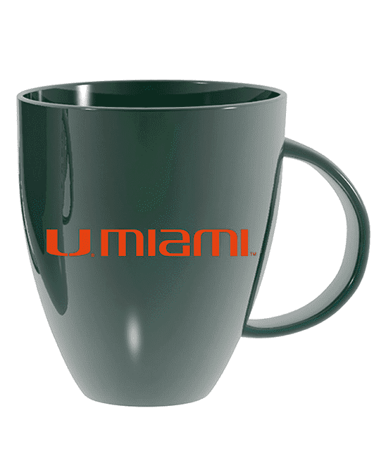 Miami Hurricanes - Green Luster Mug