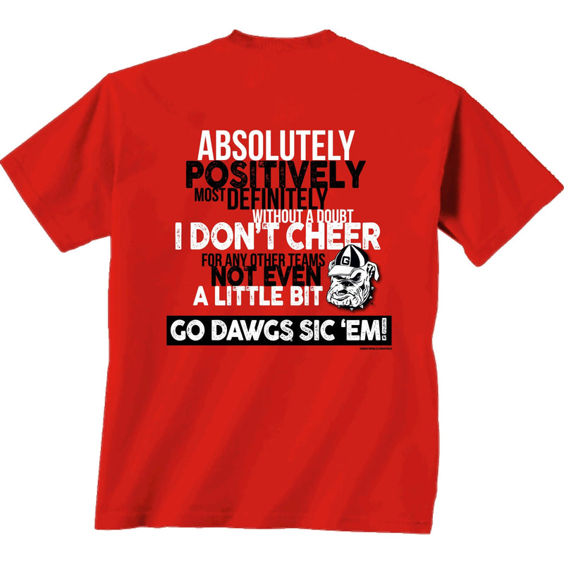 Georgia Bulldogs Only Georgia T-Shirt