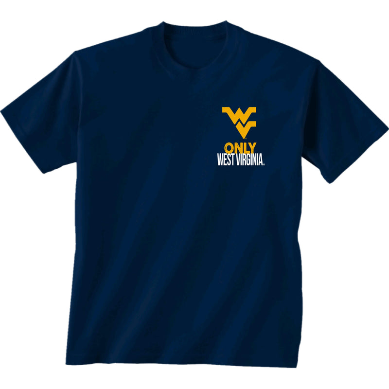 West Virginia Mountaineers - Only West Virginia T-Shirt