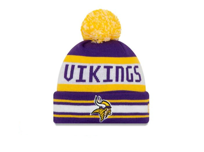 Minnesota Vikings - The Jake Knit with Pom, New Era