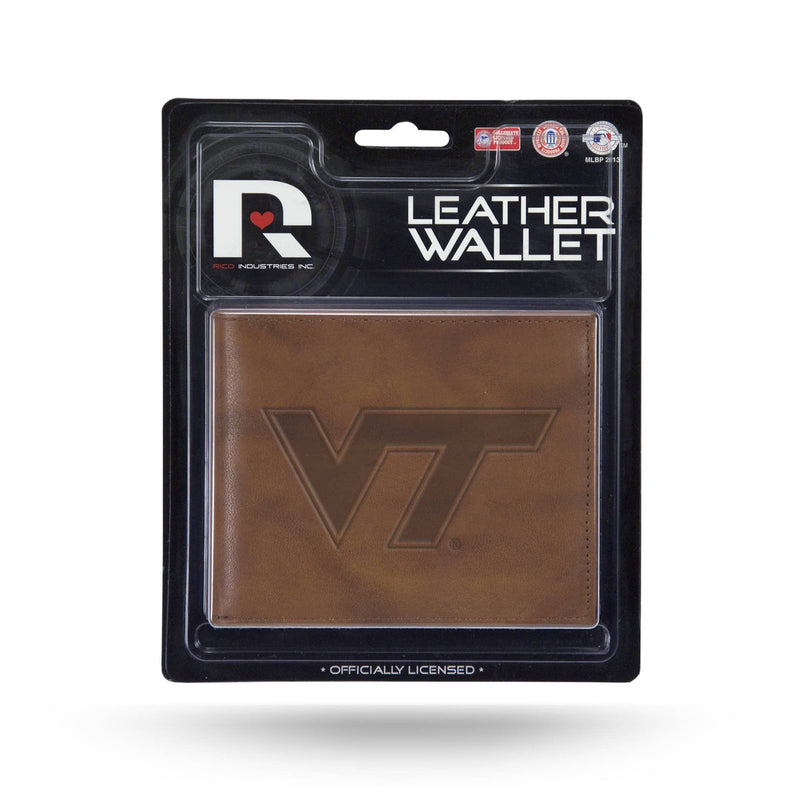 Virginia Tech Leather Billfold