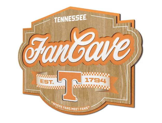 Tennessee Volunteers - Fan Cave Sign Wall Frame