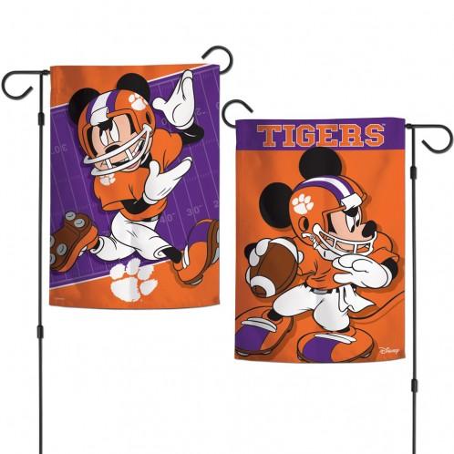 Clemson Tigers - Disney Mickey Mouse Garden Flag