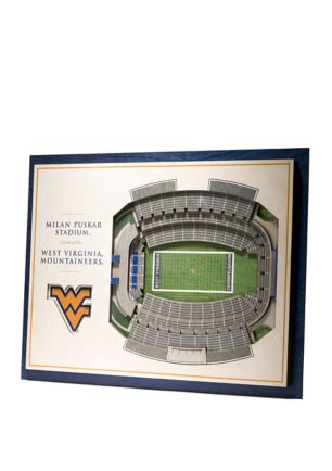NCAA West Virginia Mountaineers 3D StadiumViews Wall Art