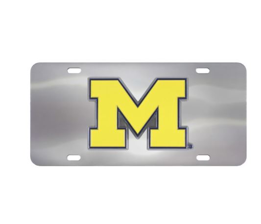 Michigan Wolverines - Diecast License Plate