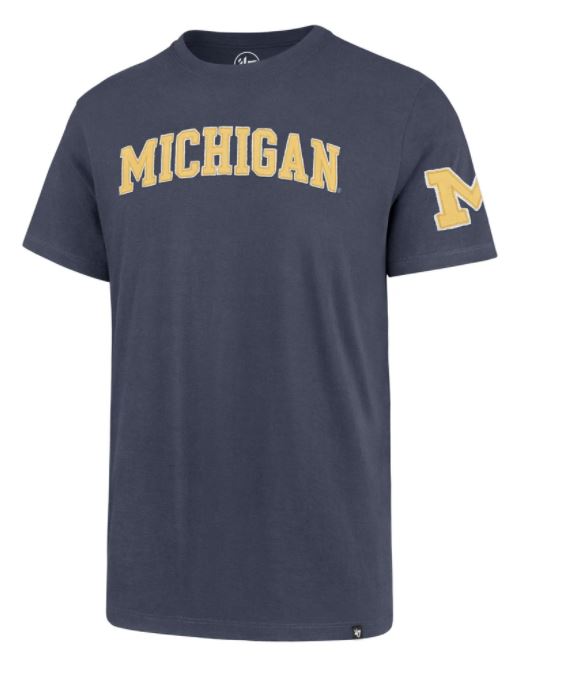 Michigan Wolverines - Gym Blue Fieldhouse T-Shirt