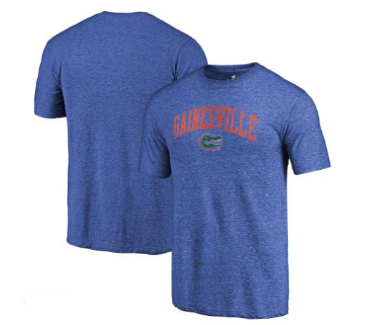 Florida Gators - Royal Hometown Arched City Tri-Blend T-Shirt