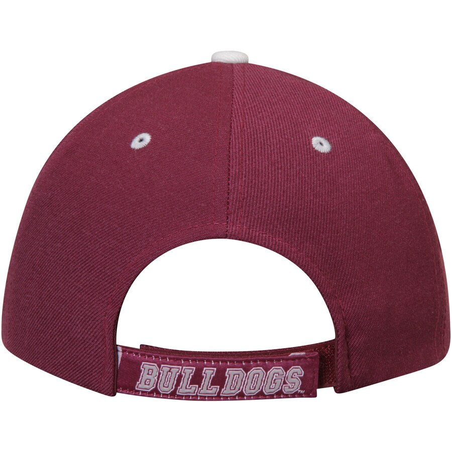 Mississippi State Bulldogs Triple Threat Adjustable Hat - Maroon