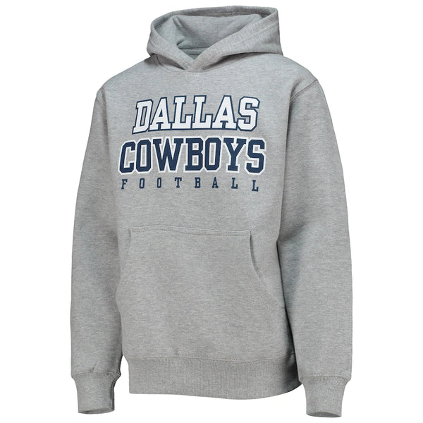 Dallas Cowboys Youth White Practice Short Sleeve T-Shirt
